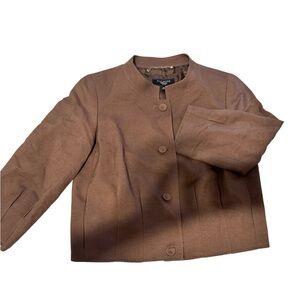Talbots Women’s Taupe Blazer Size 0 Petite